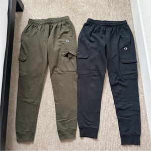 Champion Sweatpants - Black and Olive